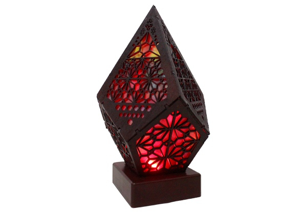 Bohemian Stained Glass Projection Lamp - Option for Two