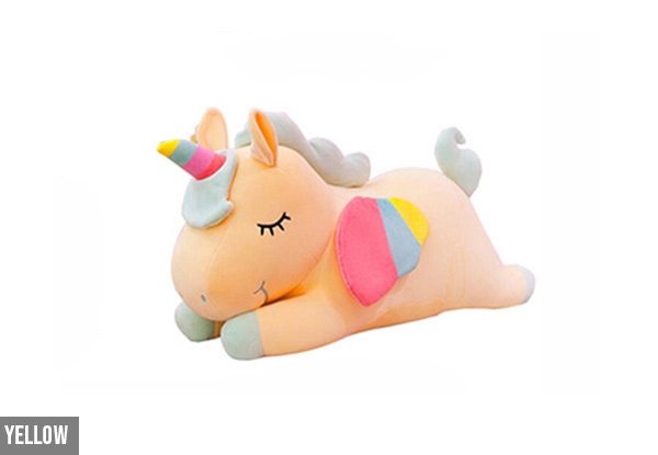 Unicorn Fur Toy with Four Colours Available & Option for Two with Free Delivery