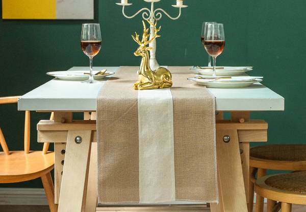 Linen Table Runner - Two Styles & Two Sizes Available