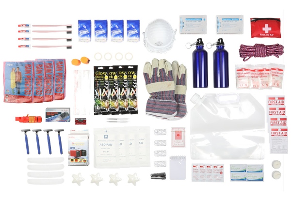 Disaster Survival Four-Person Kit