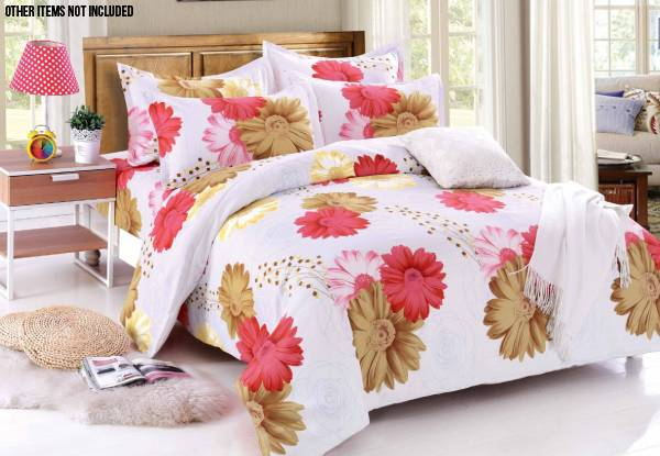 Three-Piece Duvet Cover Set - Three Sizes Available