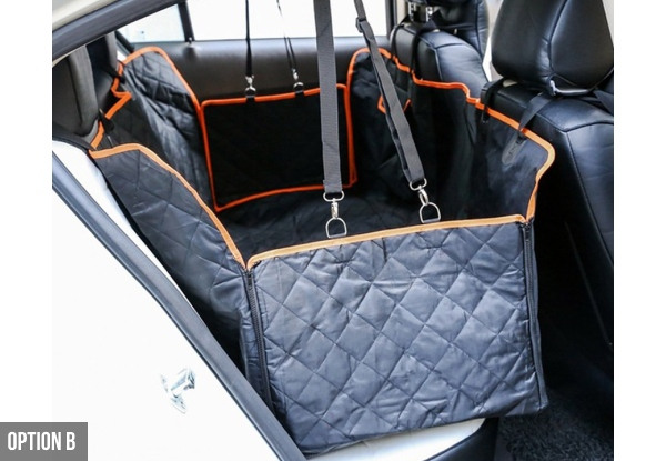 Large Dog Car Seat Protector - Two Options Available