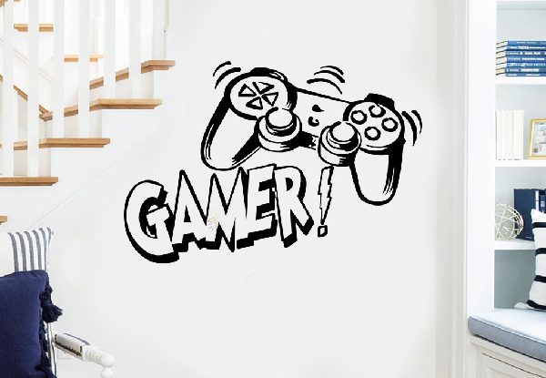 Gaming Wall Decal - Available in Three Sizes