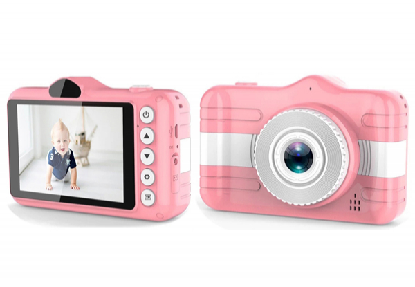 3.5inch 1080P Cute Cartoon Kids Photo/Video Camera - Two Colours Available