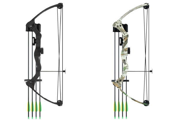 Compound Bow 15-20lbs Arrow Archery Set - Two Colours Available