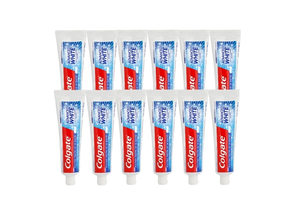 12-Pack of Colgate Advanced White Toothpaste 100ml