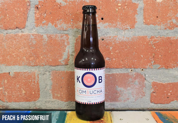 KB Kombucha - Mixed Case of 12 Bottles - Two New Flavours Added