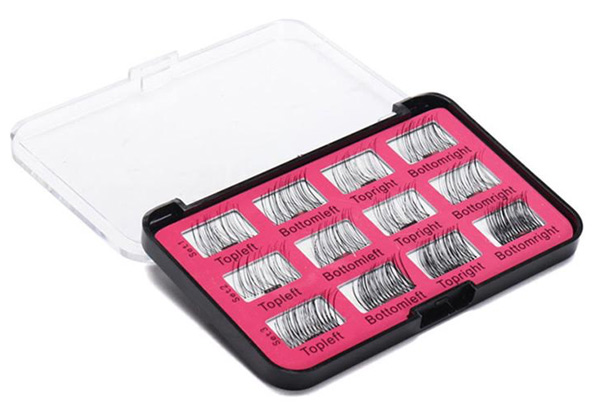 12-Pieces 3D Magnetic Eyelashes Set - incl. Mini Tweezer Tool with Free Delivery