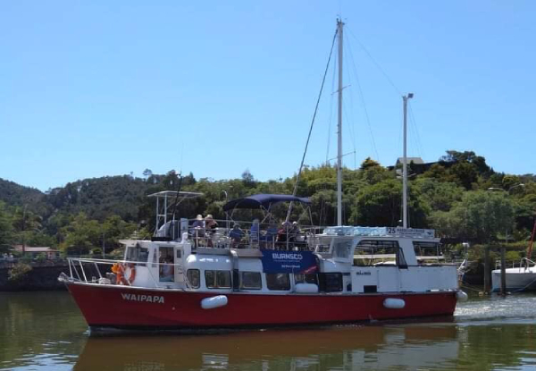 Whangarei Harbour Cruise for One Adult - Options for Two Adults & for One Child