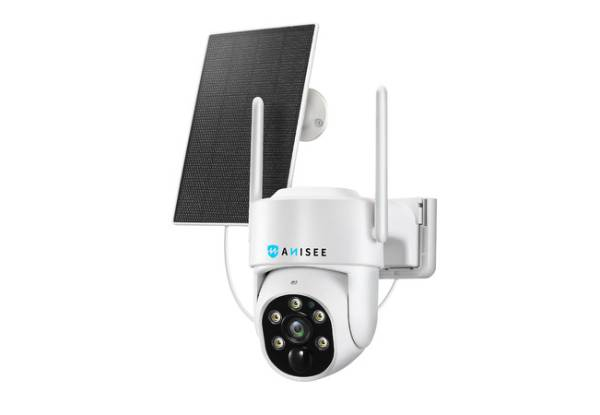 Anisee Outdoor 4MP Solar WiFi Security Camera