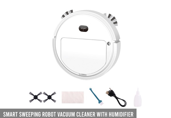 Smart Sweeping Robot Vacuum Cleaner - Option for a Vacuum Cleaner with Humidifier