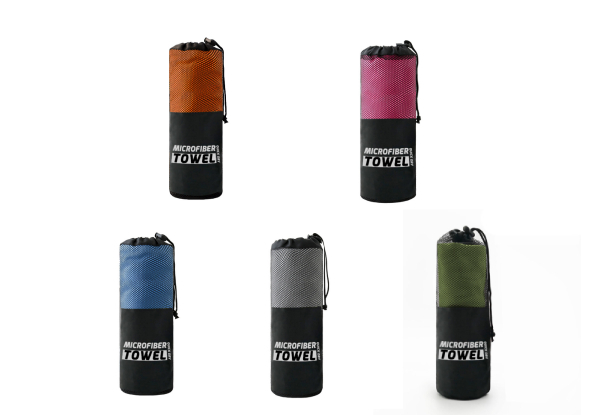 Sports Quick-Drying Towel - Five Colours & Two Sizes Available