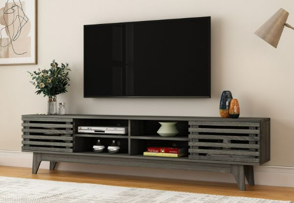 Retro Style Wood TV Stand - Two Colours Available
