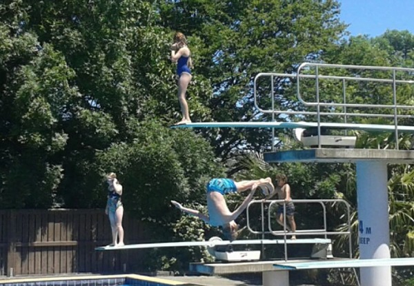 Two Adults Pool Entry at Nayland Park Pool