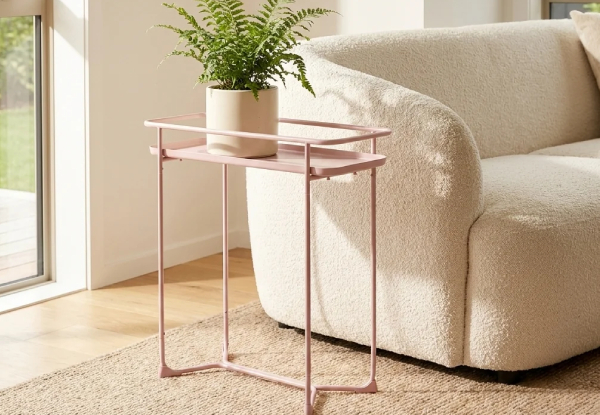 Modern Loft Side Table Flower Stand - Available in Two Shapes & Two Colours
