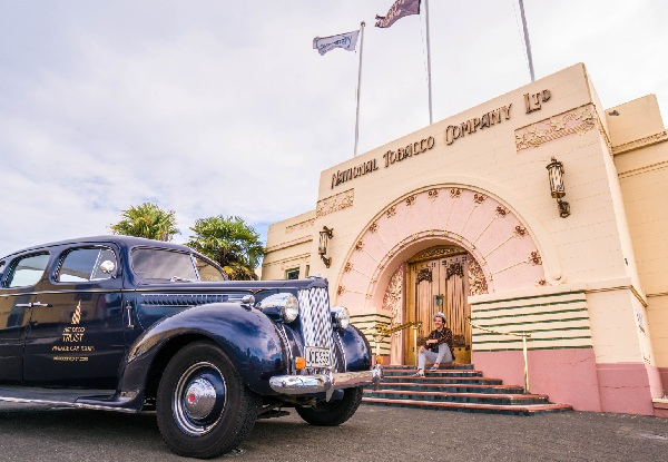Per-Person, Twinshare, Hawkes Bay Getaway incl. Three Nights Accommodation in Napier at The Art Deco Masonic Hotel, Chocolate Museum Tour, Gannet Tour & Winery Tour