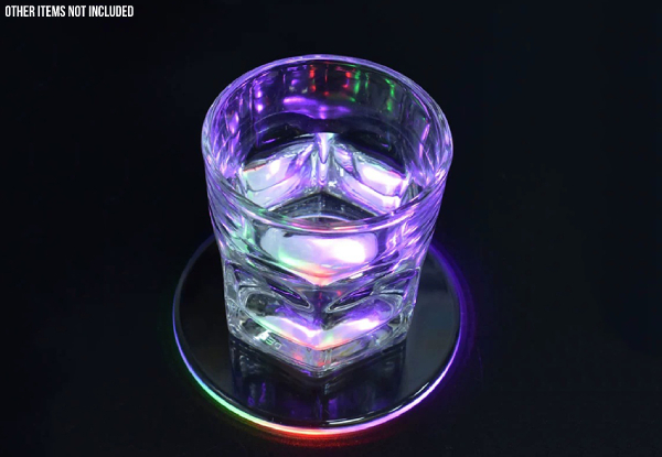 LED Flash Coaster - Option for Two Available
