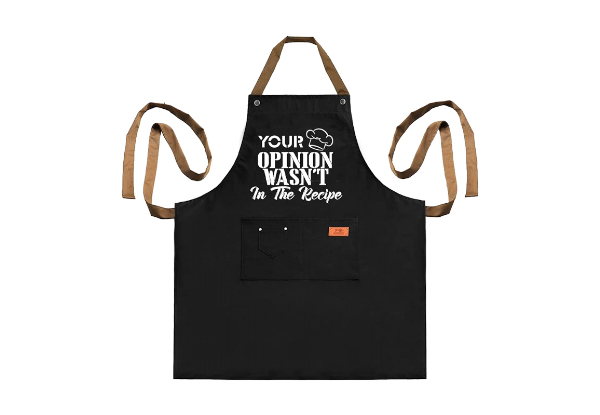 Funny Kitchen Apron for Men - Available in Five Styles & Option for Two-Pack