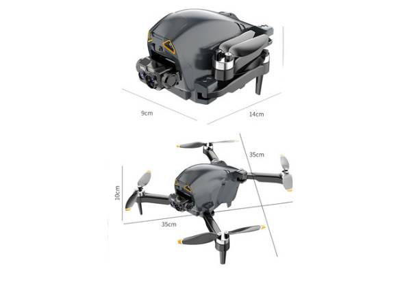 Four-Sided 4K Dual Camera Drone