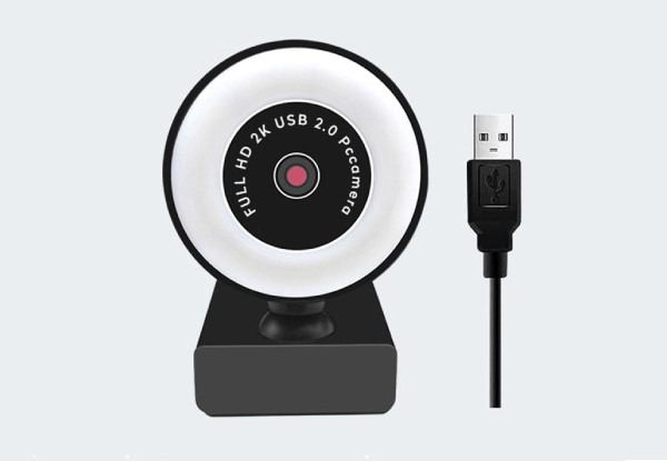 1080P HD Fixed USB Focus Webcam with Microphone