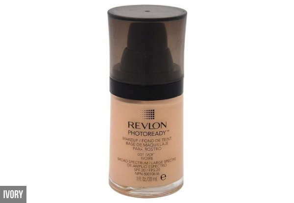 Revlon Foundation Photoready Airbrush Effect - Six Colours Available
