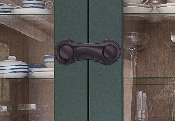 10-Piece Cabinet Child Safety Lock - Three Colours Available