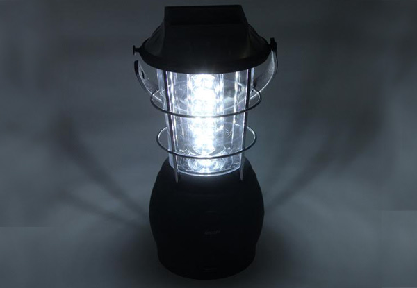 LED Solar Powered Rechargeable Camping Lantern with Free Metro Delivery