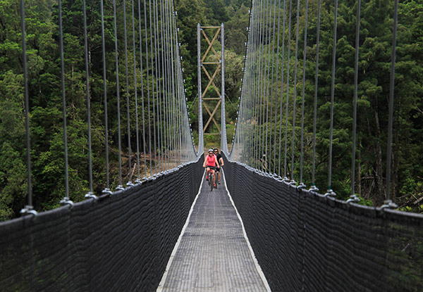 $65 for a Bike Shuttle Service for Two to the Timber Trail