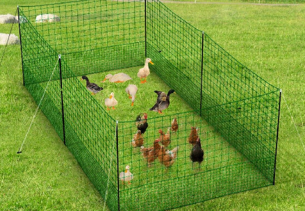 Chicken Run Pen Mesh Fence - Available in Two Sizes
