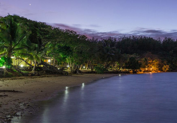Fiji & Pacific Islands Funky Fish Beach Resort Three-Night Stay for Two People incl. Transfers, Meals, Massage, Cloud 9 Trip, Daily Surf Trips & More - Options for up to Seven Nights