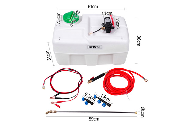 50L ATV Weed Sprayer Tank