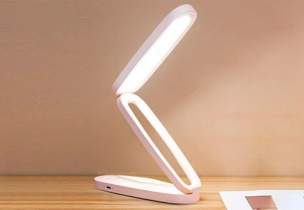 Foldable Desk LED Lamp - Available in Two Colours & Option for Two-Pack