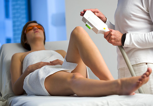 EPI Laser Hair Removal Package incl. Upper or Lower Half Legs, Bikini & Underarm - Options For up to Four Sessions