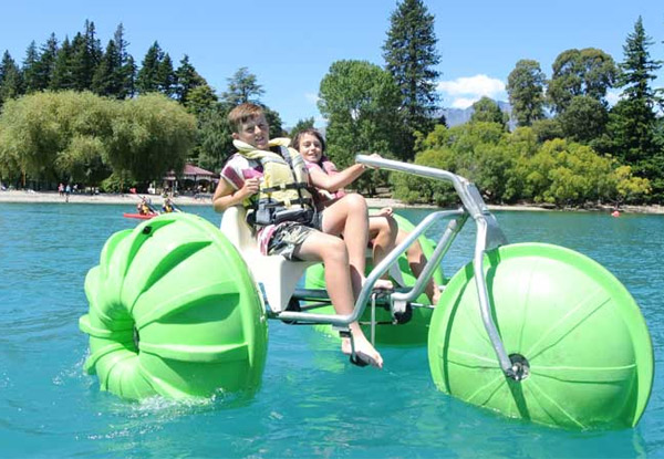 Up to 52% Off Water Sports Gear Hire – Options for Double Kayak Hire, Paddleboard Hire or Aqua Bike Hire (value up to $40)