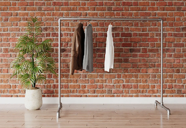 Industrial Freestanding Clothing Rack - Two Colours Available