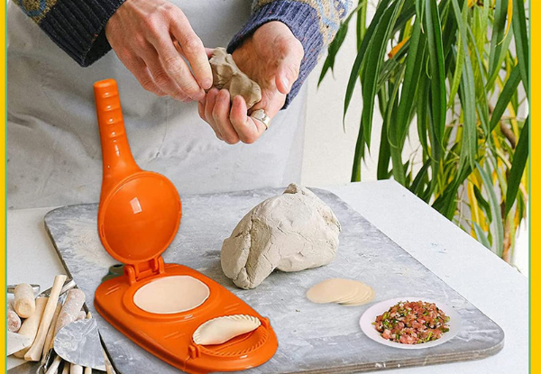 Two-in-One Dumpling Maker Mould - Available in Four Colours