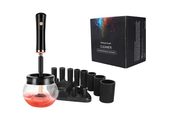 Electric Makeup Brush Cleaner Set - Two Colours Available & Option for Two-Pack