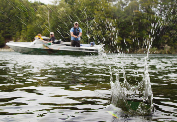 One-Night Stay in a Two-Bedroom Villa & Jet Boat Fishing Adventure for Four People incl. Four Hours Jet Boat Fishing with Fiordland Outdoor Company, Breakfast & Late Check Out