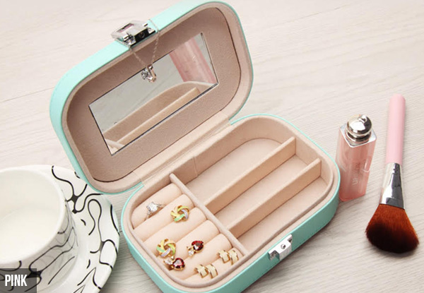 Compact Travel Jewellery Storage Organiser with Free Delivery