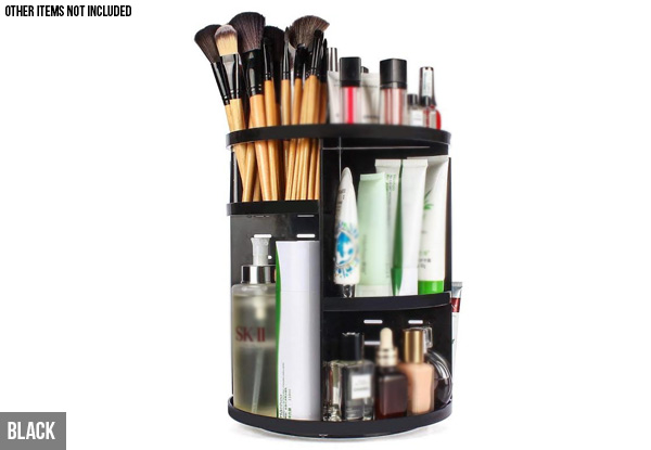 360 Makeup Organiser - Two Colours Available