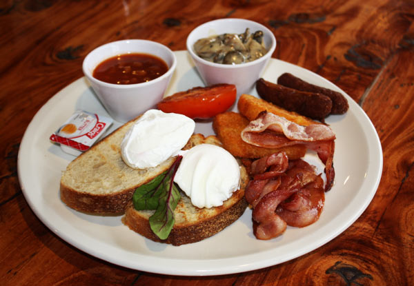 Any Two Breakfasts from The Winter Breakfast Menu - Valid Seven Days a Week from 10.00am to 12.00pm