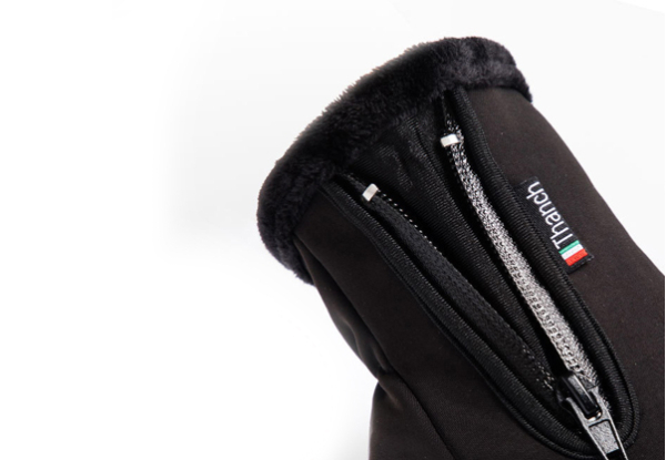 Windproof Winter Gloves - Two Colours & Four Sizes Available