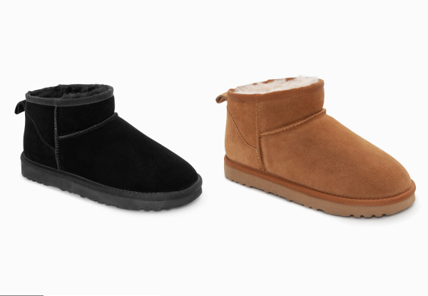 Australian Sheepskin Unisex Ankle Classic Suede UGG Boots - Two Colours & 10 Sizes Available