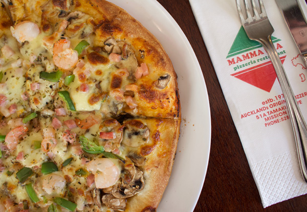 $50 Dining Voucher at Mamma Mia Pizzeria