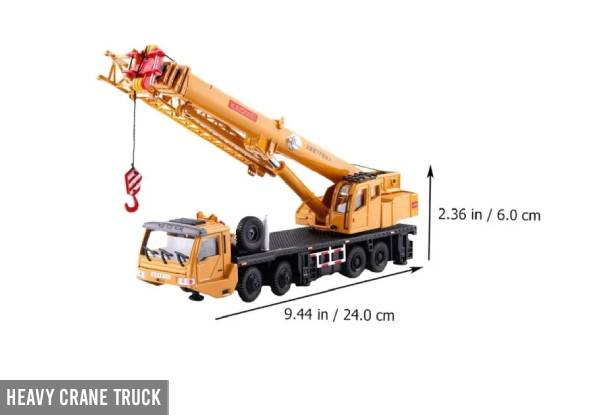 Remote-Control Construction Vehicle Toy Range - Seven Options Available