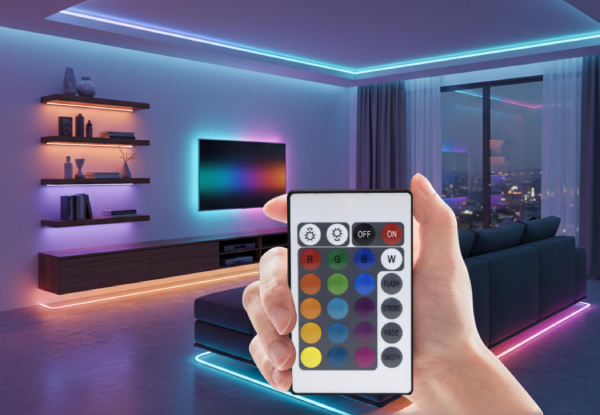 Extreme RGB LED Light Strip w Remote - 4 Metres