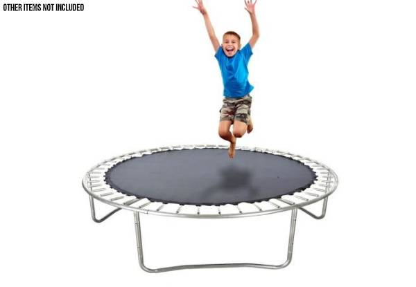 Kids Trampoline Pad Replacement Mat Reinforced Outdoor Round Spring Cover - Four Sizes Available