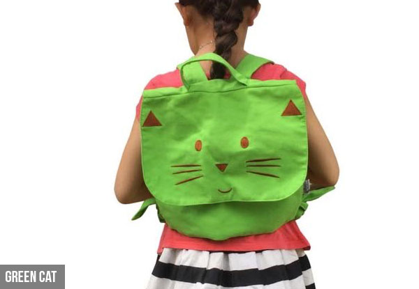 Adorable 3D Animal Backpacks - Five Styles Available