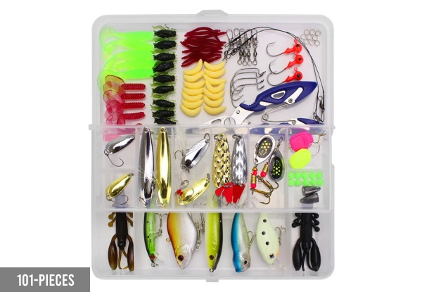 Fishing Lures Kit for Freshwater & Saltwater - Four Options Available