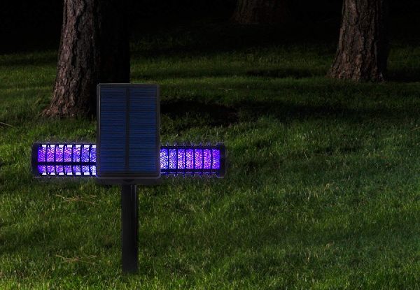 USB Rechargeable Solar LED Mosquito Fly Catcher Lamp